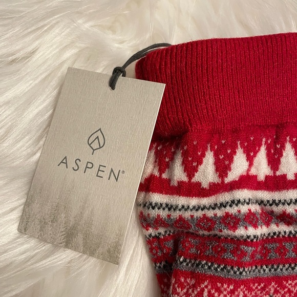 Leggings, Sweater, Christmas, Aspen, Soft, Stretch, Wide Waistband, NWT - Picture 3 of 8